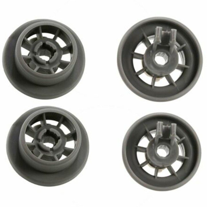 Kit 4 Ruedas Lavavajillas Compatible con Bosch 611475