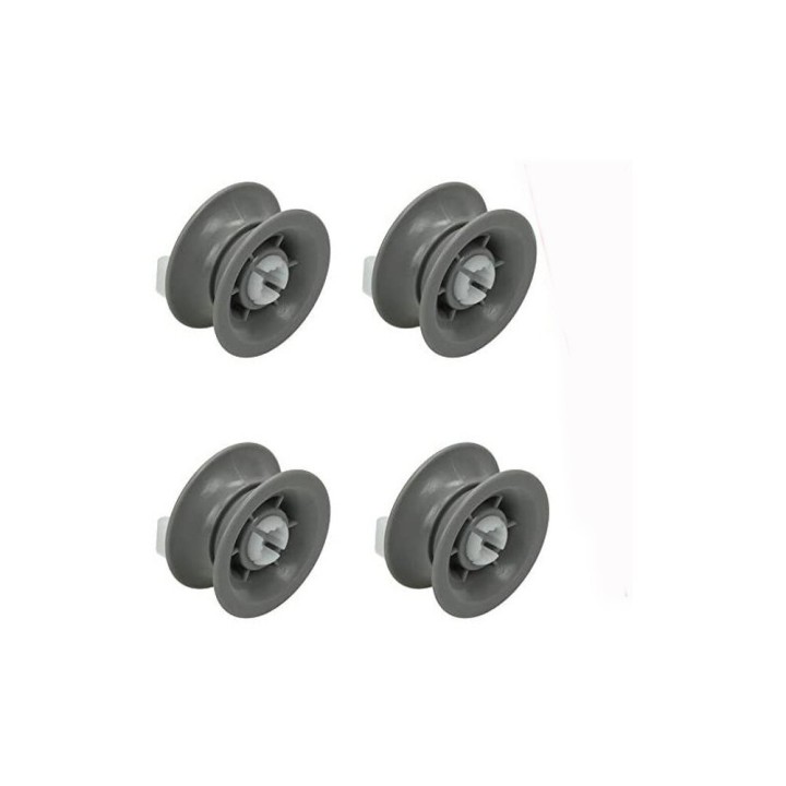 Kit 4 Ruedas Lavavajillas Compatible con Bosch 611666