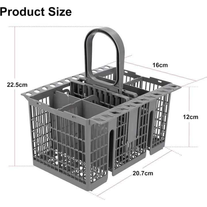 Cesta cubiertos Lavavajillas Compatible con Indesit Compatible con Ariston C00257140, C00386607