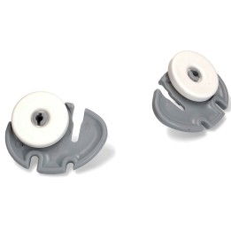 Kit Rueda Lavavajillas Inferior Compatible con Zanussi 50269767005 D+ 50269770009