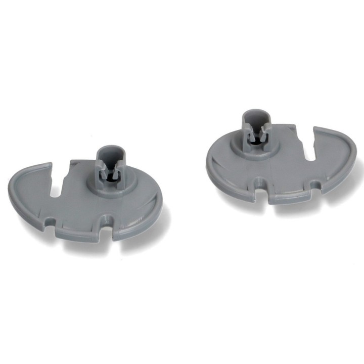 Kit Rueda Lavavajillas Inferior Compatible con Zanussi 50269767005 D+ 50269770009