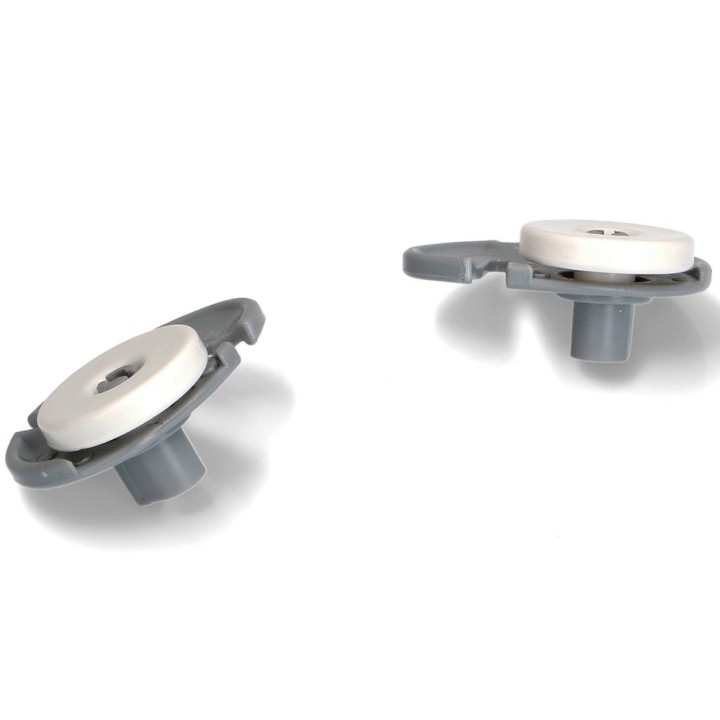 Kit Rueda Lavavajillas Inferior Compatible con Zanussi 50269767005 D+ 50269770009