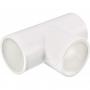 Conector Te PVC 90 grados 16mm Interior Blanco
