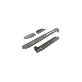 Standard Microwave Support Inox Silver