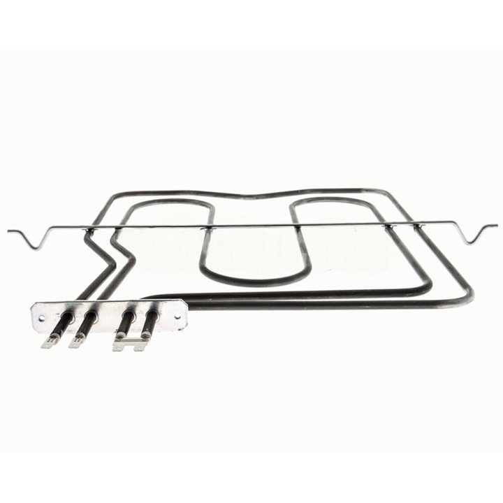 Resistencia Horno Compatible con Ariston C00039574 325x286 Soporte 100mm 1000+1200w