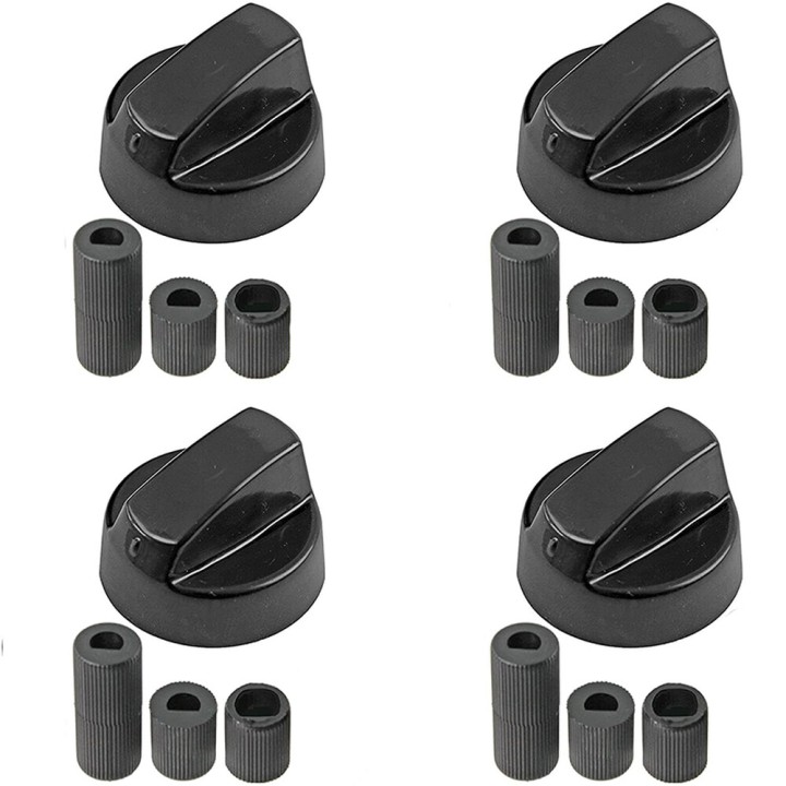 Standard Kitchen Remote Kit 4 Pcs Black