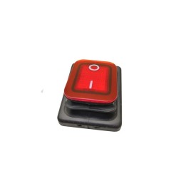 Red Bipolar Switch Luminous Industrial Standard Dishwasher