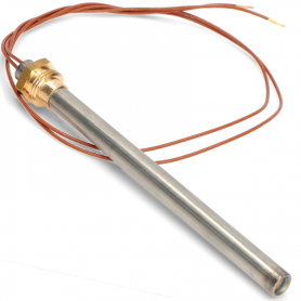 Resistencia Estufa Pellets 9.9x170x300w x 230v C500 3/8 Laminox