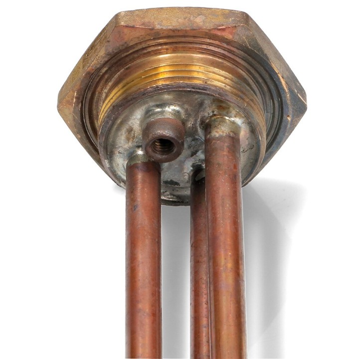 Electric Water Heater Resistance Copper Sheath Thread 1 1/4 1000W 220V Standard