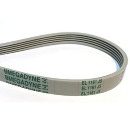 Correa Secadora Ranurada Compatible con Megadyne EL 1161 J5 Compatible con Fagor Poliuretano
