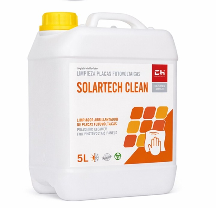 Solartech Clean 5L Nettoyant Décolorant Pour Systèmes Solaires