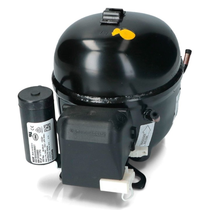 Embraco Nek/Emt6170Z R134A 220V 1/4Cv Compressore A Media Alta Temperatura 7.7Cm3