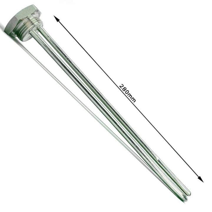 Chauffe-Eau Électrique Résistance Nickel Gaine Filetage 1 1/4 2000W 220V Standard