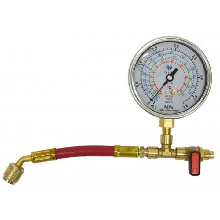 Wigam Glicerina Controllo Pressione Manometro R600A R290 R1270 Originale