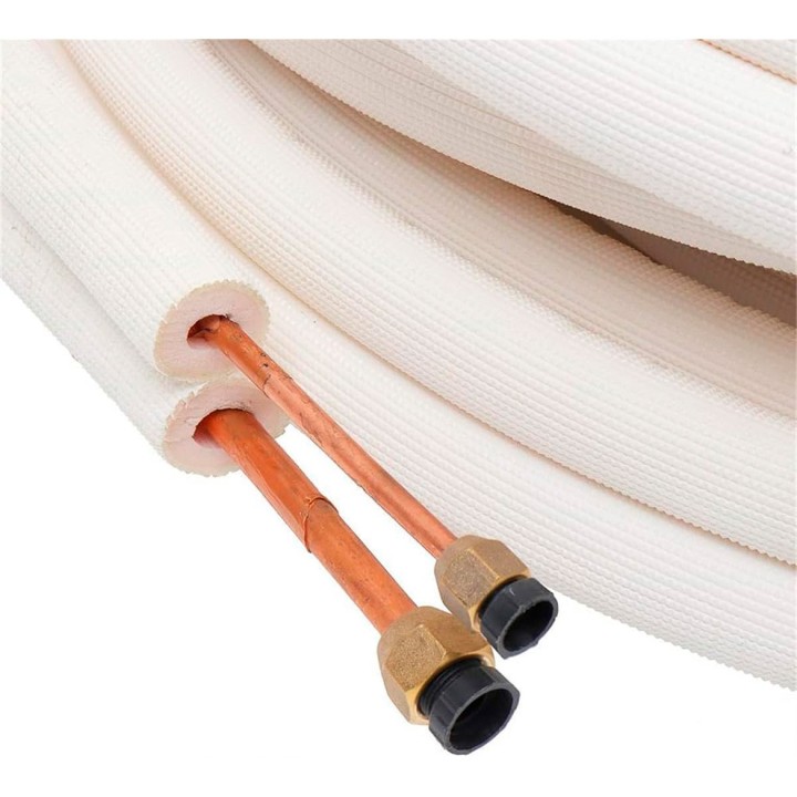 Bitubo Rame Isolato 1/4 - 1/2 Rame Alluminio 3 Mt Con Accessori