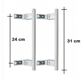 2 maniglie per porte frigorifiche Liebherr PC 9086742