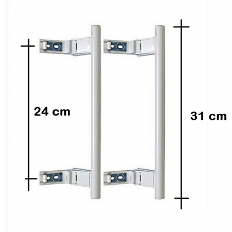2 maniglie per porte frigorifiche Liebherr PC 9086742