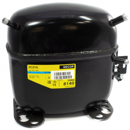 Compresor Secop SC21G 3/4cv R134A 220v Alta Media Baja Temperatura 20,95cm3