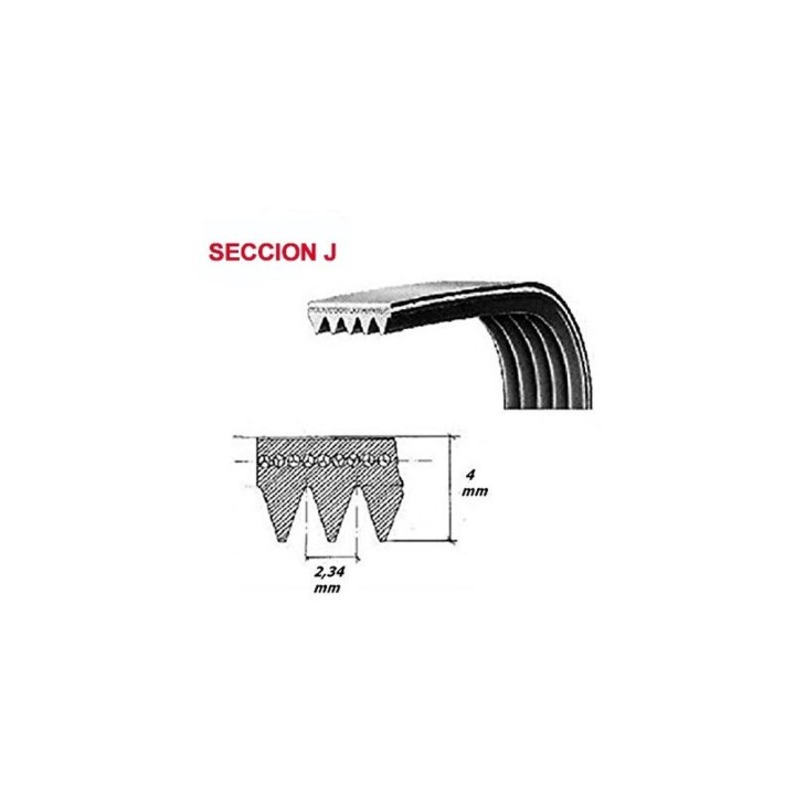 Correa Secadora Whirlpool 1810 J3 C.O.481935818131