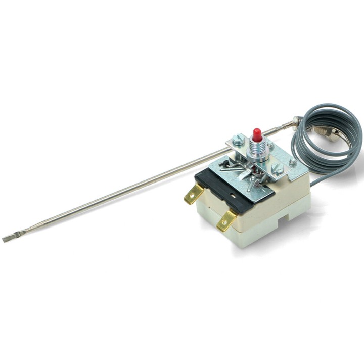 Thermostat Fixe Friteuse 220C Ampoule 720Mm Avec Réinitialisation