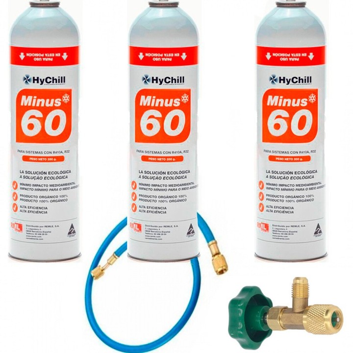 Botella Gas Refrigerante Freeze +32 350Gr Organico Sustituto R32/R410A