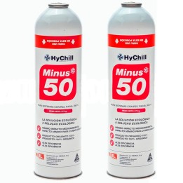 2 Bombole Gas Minus 50 375Gr Sostituto R22 R404A R407C R502 Freeze Organic