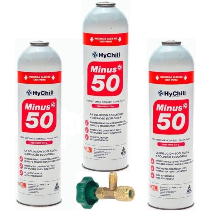 Botella Gas Refrigerante Freeze +32 350Gr Organico Sustituto R32/R410A